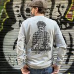 LIFE GOES BY SO FAST SUDADERA GRIS