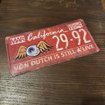 MATRICULA OJO VON DUTCH