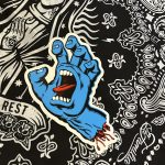 SCREAMING HAND STICKER