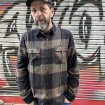 CAMISA BRIXTON GREY CHARCOAL