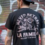 NEVER BETRAY LA FAMILIA PINUP
