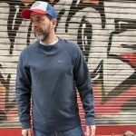 DEUS SHIELD STANDARD CREW NAVY