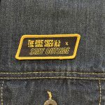 THE BIKE SHED STAY OUTSIDE PARCHE