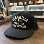 LA FAMILIA TRUCKER HOLD FAST BLACK