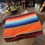 SARAPE MEXICANO NARANJA