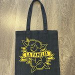 LA FAMILIA TOTE DENIM