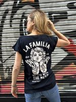 LA FAMILIA WE DEAL WITH THE REST  WOMAN