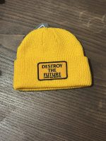 DESTROY THE FUTURE BEANIE GOLD
