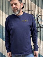 LA FAMILIA HOLD FAST SUDADERA AZUL AMARILLO - Imagen 2
