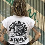 NEVER BETRAY LA FAMILIA WHITE WOMAN