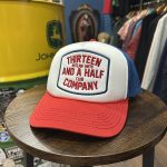 13 1/2 OUTLAW TRUCKER  BLUE RED