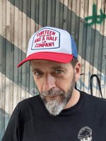 13 1/2 OUTLAW TRUCKER  BLUE RED - Imagen 2
