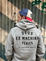 DEUS VENICE ADDRESS HOODIE GREY - Imagen 2